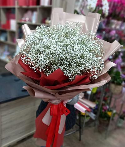 Букет цветов из: Гипсофила в Новоульяновском