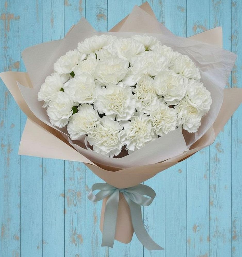 Букет цветов из: Гвоздики в Новоульяновском