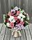 Букет цветов из: Альстромерии, Гвоздики, Розы и Хризантемы в Новоульяновском