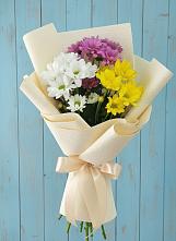 Букет цветов из:  Хризантемы в Новоульяновском