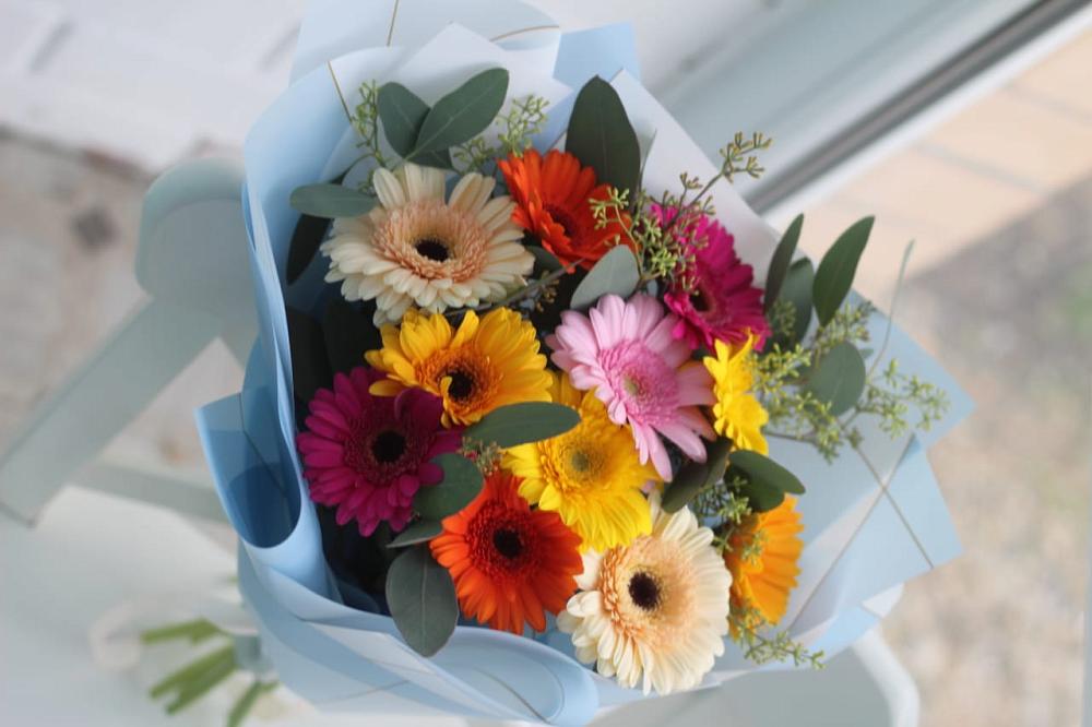 Букет цветов из: Герберы в Новоульяновском