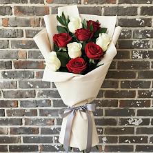 Букет цветов из:  Розы в Новоульяновском