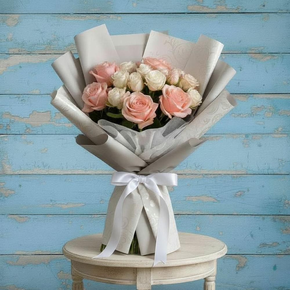 Букет цветов из: Розы в Новоульяновском