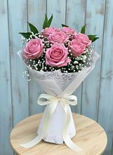 Букет цветов из:  Розы в Новоульяновском