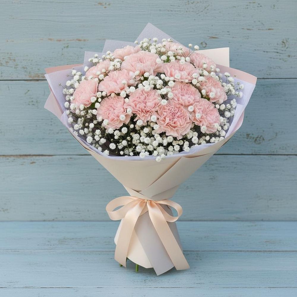 Букет цветов из: Гвоздики в Новоульяновском