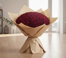 Букет 101 Красная роза в Новоульяновском
