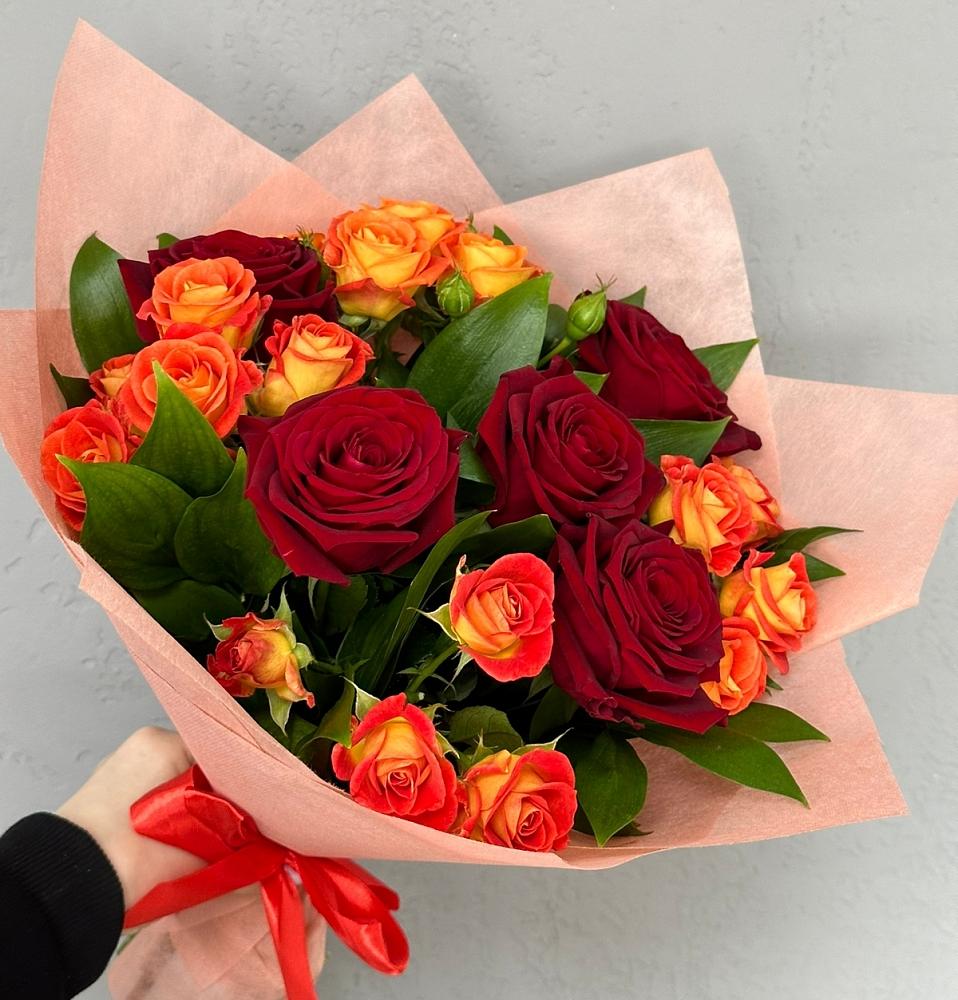 Букет Любовь и восторг в Новоульяновском