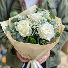 Букет цветов из:  Розы #REPLACE_PRED# Новоульяновском