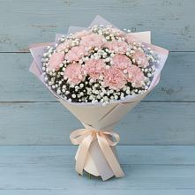 Букет цветов из:  Гвоздики в Новоульяновском