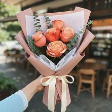 Букет цветов из:  Розы в Новоульяновском