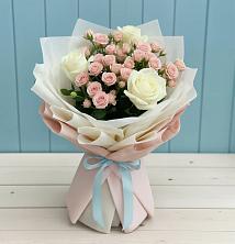Букет цветов из:  Розы в Новоульяновском