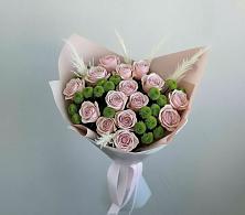 Букет цветов из:  Розы и Хризантемы в Новоульяновском