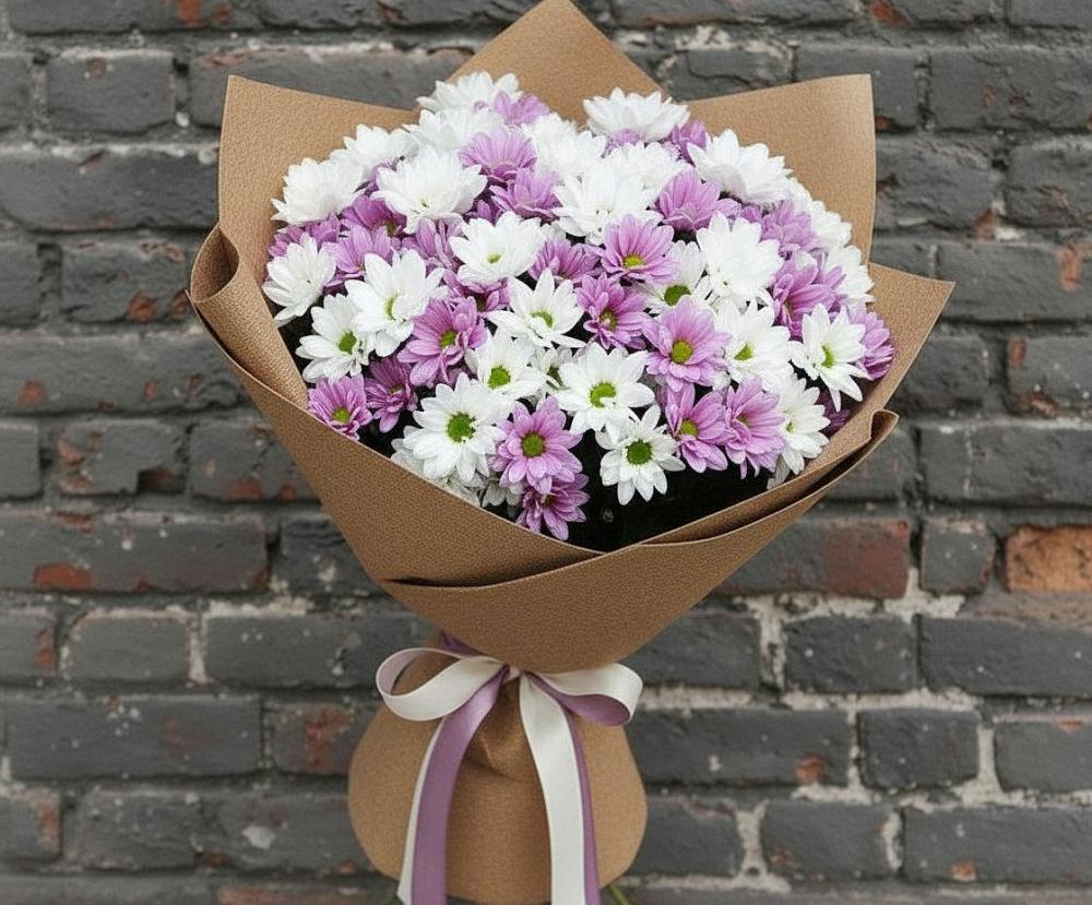 Букет цветов из: Хризантемы в Новоульяновском
