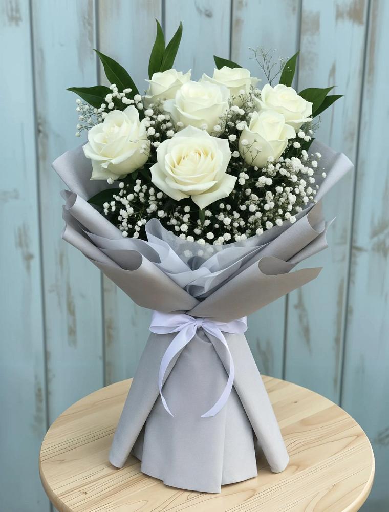 Букет цветов из: Розы в Новоульяновском