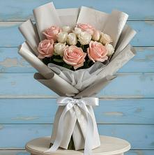 Букет цветов из:  Розы в Новоульяновском