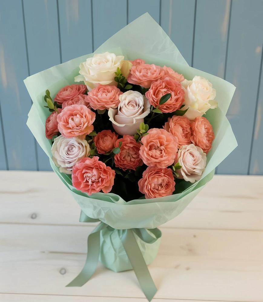 Букет цветов из: Розы в Новоульяновском