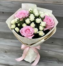 Букет цветов из:  Розы в Новоульяновском