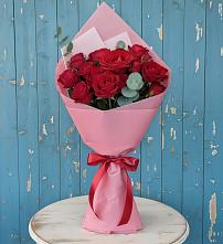 Букет цветов из:  Розы в Новоульяновском