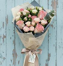 Букет цветов из:  Розы в Новоульяновском