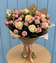 Букет цветов из:  Розы #REPLACE_PRED# Новоульяновском
