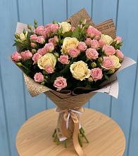 Букет цветов из:  Розы в Новоульяновском