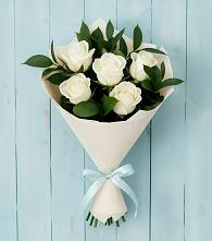 Букет цветов из:  Розы в Новоульяновском