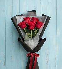 Букет цветов из:  Розы в Новоульяновском