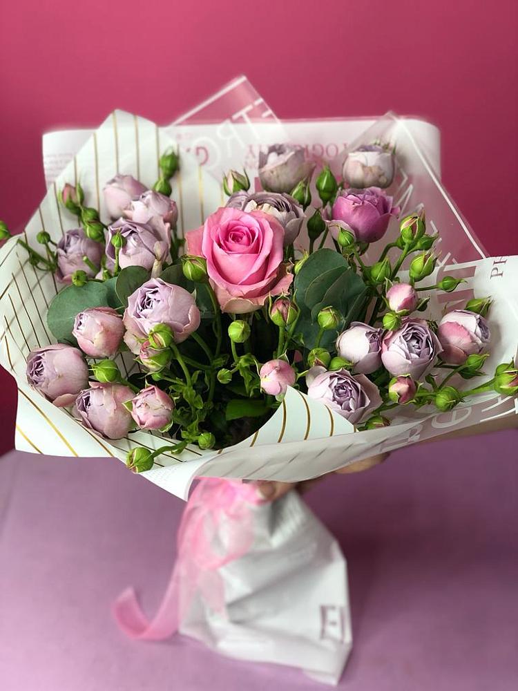 Букет цветов из: Розы в Новоульяновском