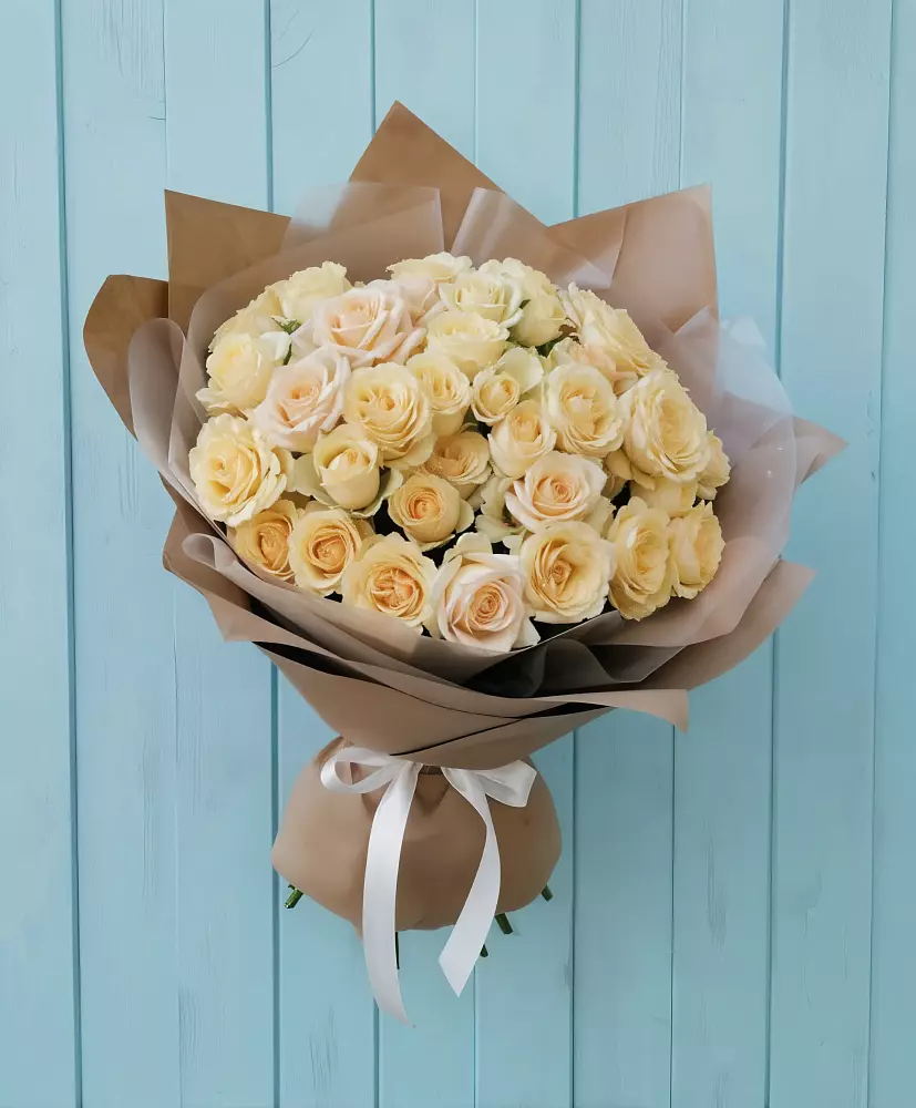 Букет Кремовое облако в Новоульяновском