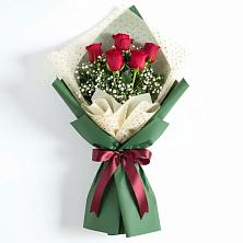 Букет цветов из:  Розы в Новоульяновском